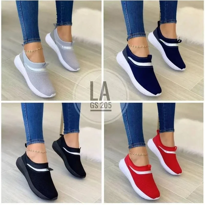 2023 New Women Shoes Ladies Comfortable Breathable Sports Shoes Shock Vulcanize Shoes Casual Sneakers Women Shoes Zapatillas