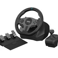 pxn v9 new 900 degree double vibration racing steering wheel with shifter for pcps3ps4xbox oneseriesswitch