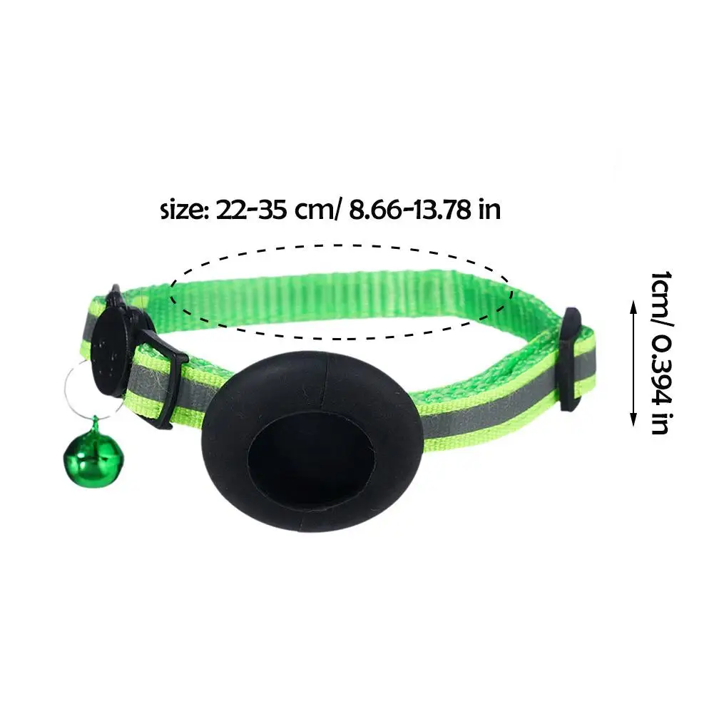 Симпатичный Светоотражающий ошейник с Bluetooth GPS-трекер для домашних животных