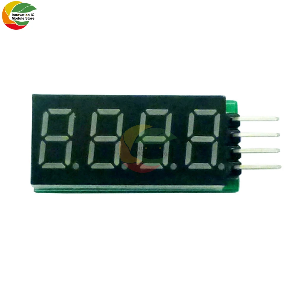 

Модуль светодиодного дисплея I2C в виде трубки, Красный дисплей, модуль цифрового отображения в виде трубки, подходит для игрушечного автомо...