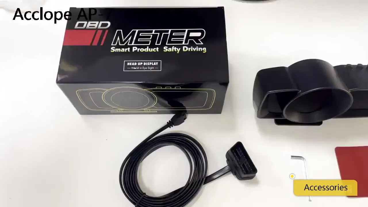 

2022 Factory Direct Sales Car Over Voltage RPM Fuel Consumption Head Up Display
