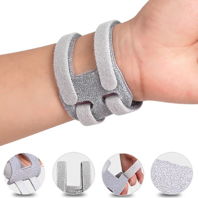 

Pain Wrist Band Brace Injury TFCC Tear Portable Sprain Protection Thin Sports Yoga Soft Ulnar Fix Badminton Basketball