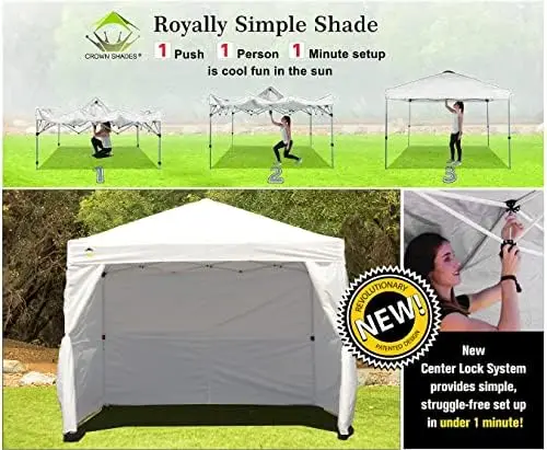 

Canopy Top 10X10 (10x10 with 4 Sidewalls and Cooling Top Fabric, White)