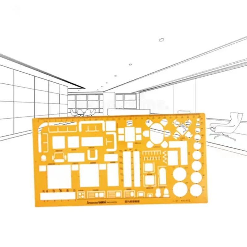 

Линейка архитектурный шаблон для рисования