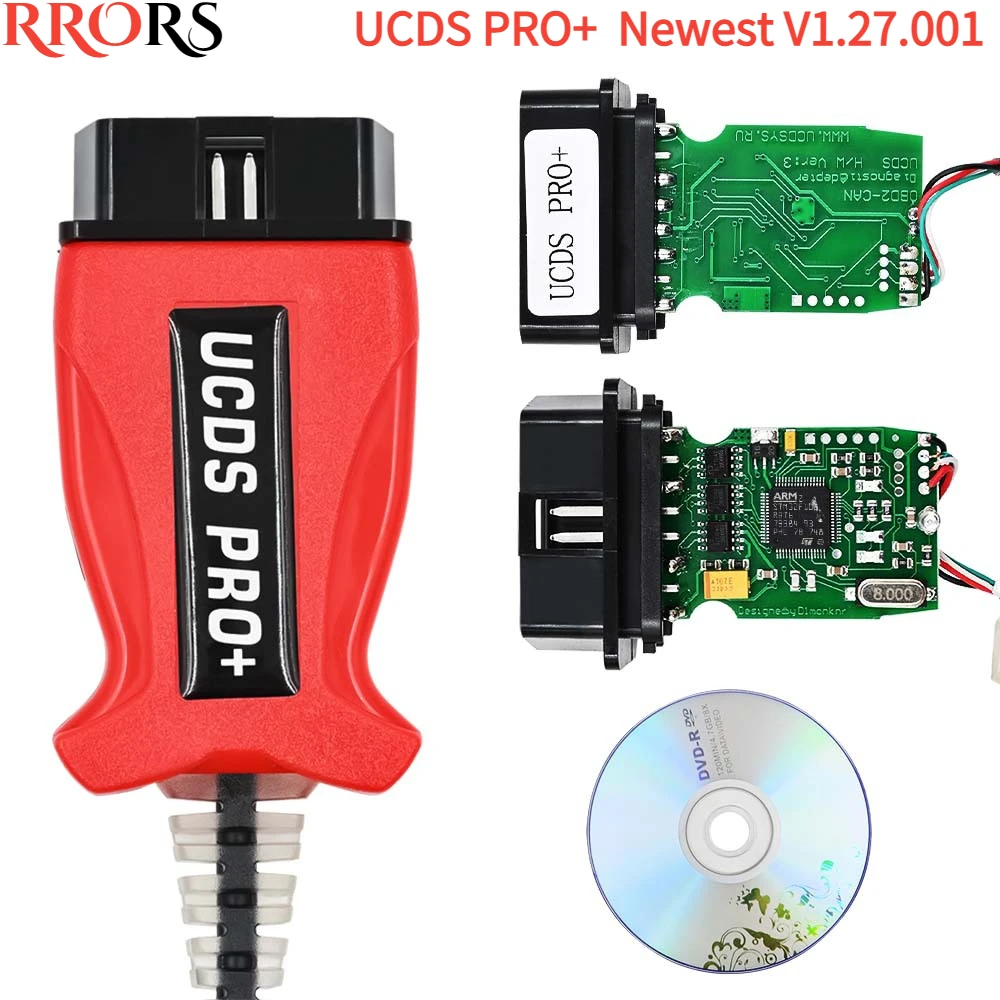 Новый OBD2 UCDS Pro для Frd/Ford UCDS Pro + V1.27.001 полный спектр функций с 35 токенами UCDS Pro OBD2 Диагностический кабель полная Лицензия UCD