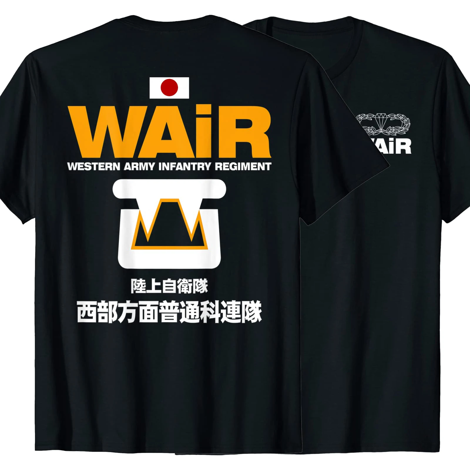 

WAiR Japan Western Army Infantry Regiment JGSDF T Shirt. Short Sleeve 100% Cotton Casual T-shirts Loose Top Size S-3XL