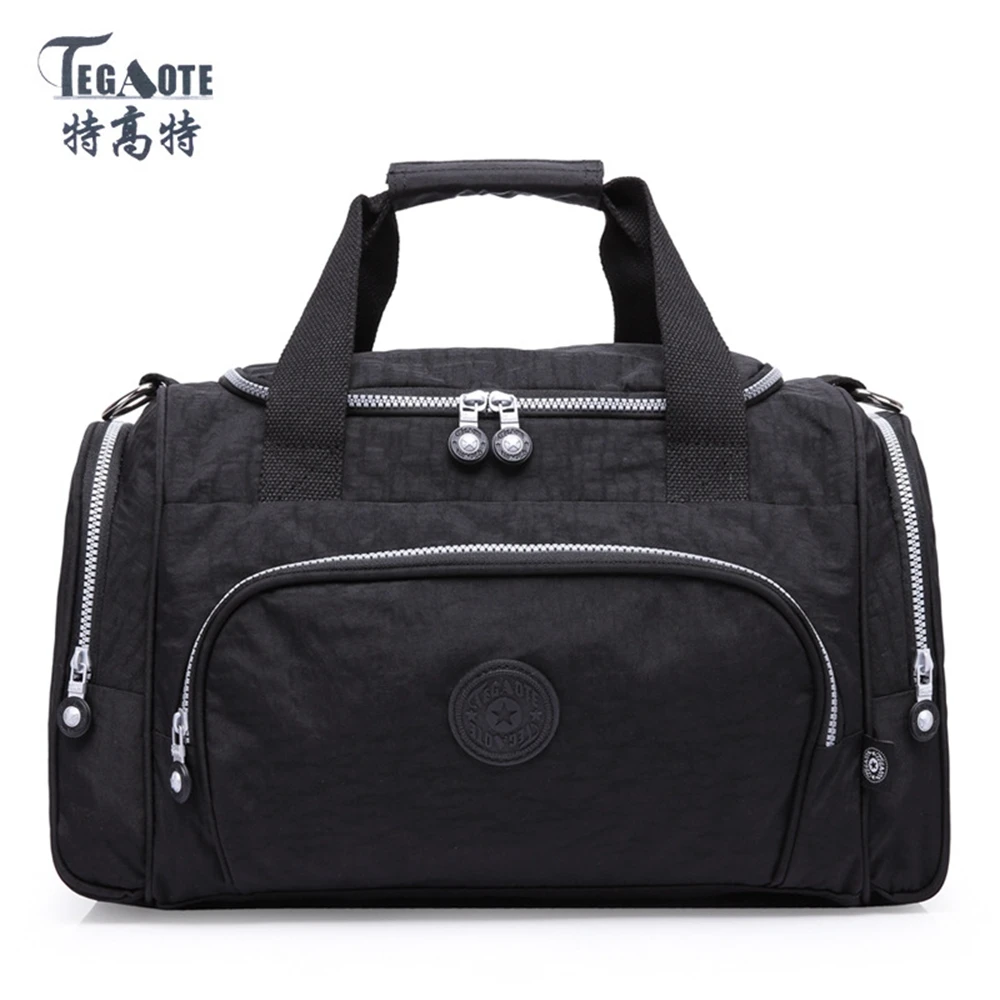 TEGAOTE luggage bag Women Large Capacity Travel Bag Men Nylon Waterproof Fashion zipper storage bags laptop hand bags Outdoor
