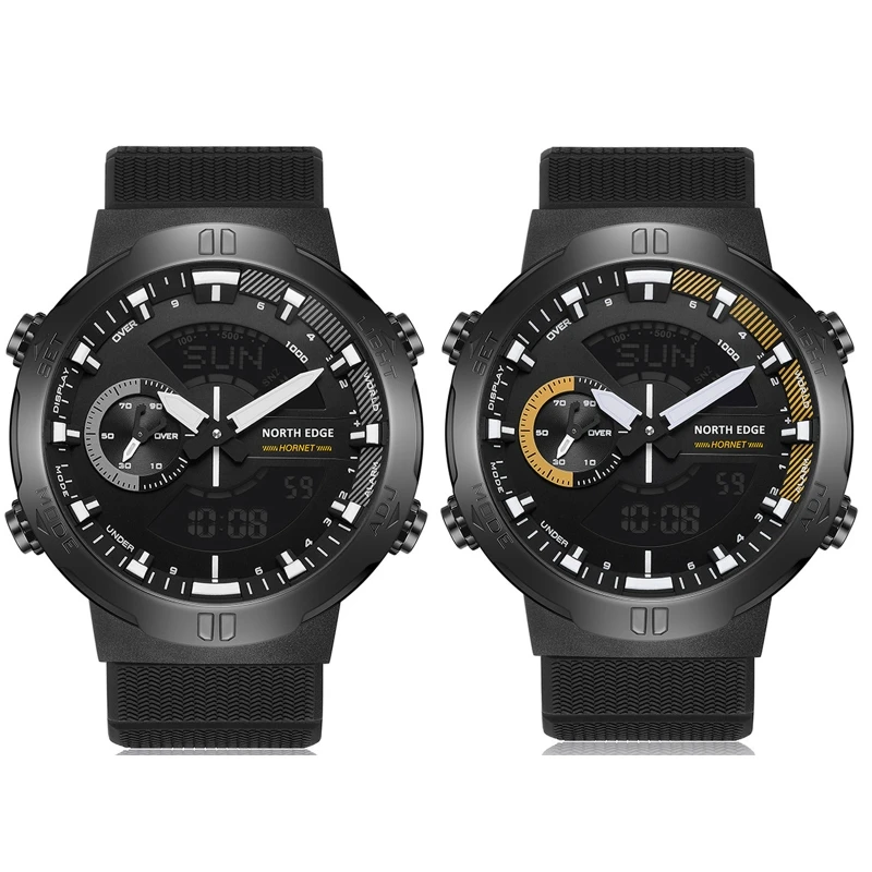 

L21D HORNET Wristwatch World Time Waterproof Mens Digital Watch Lightweight Portable