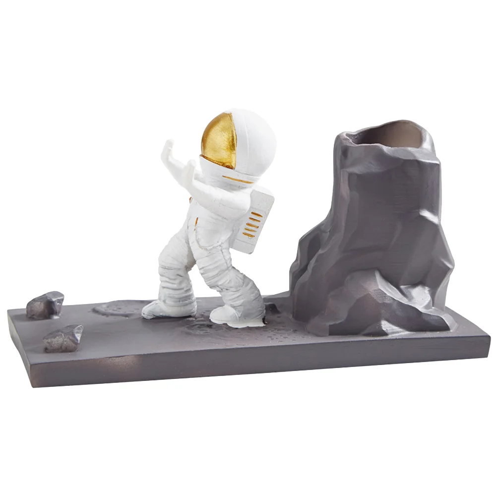 

1PC Resin Creative Stationery Box Pen Container Stand Pen Organizer for Decoration