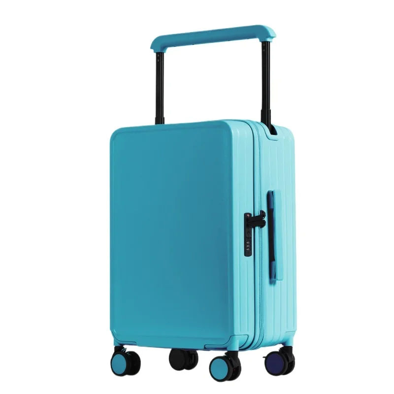 Новый широкий багаж с тягой дорожный чемодан амортизирующим колесом для