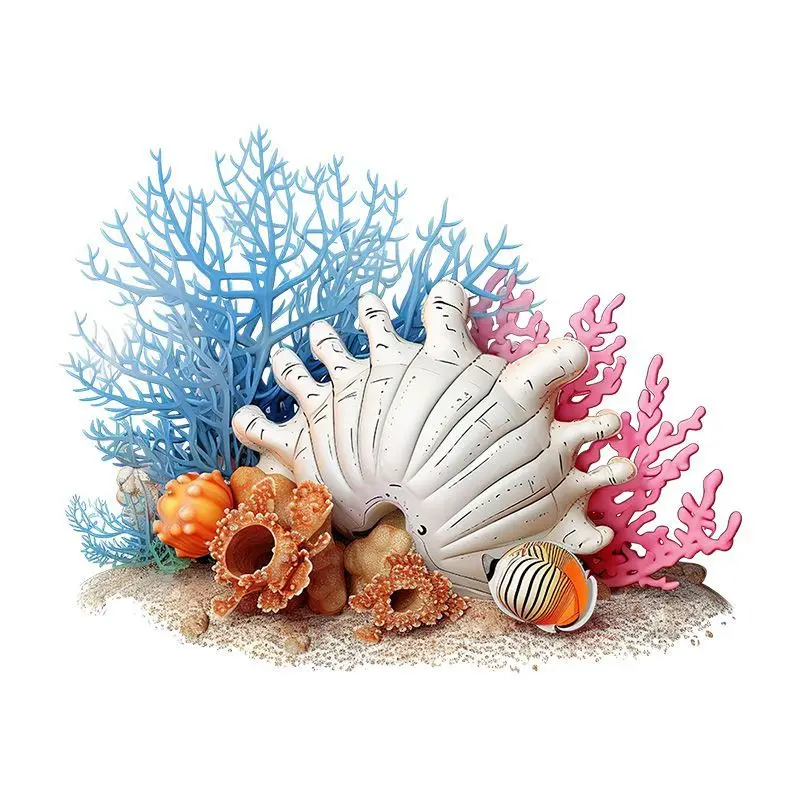 

Водонепроницаемая наклейка "Океан, пляж, жемчужная ракушка"