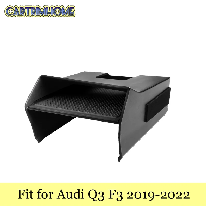 Car Products Fit for Audi Q3 F3 Sportback 2019 2020 2021 2022 Accessories Console Storage Glove Box Holder Tray Interior Parts