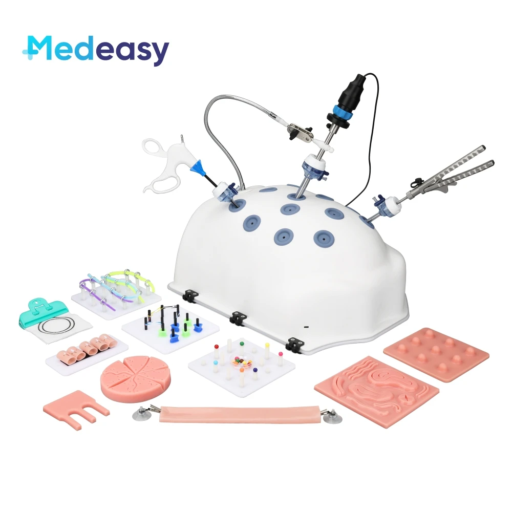 Лапароскопический тренажер с высокой степенью имитации живота