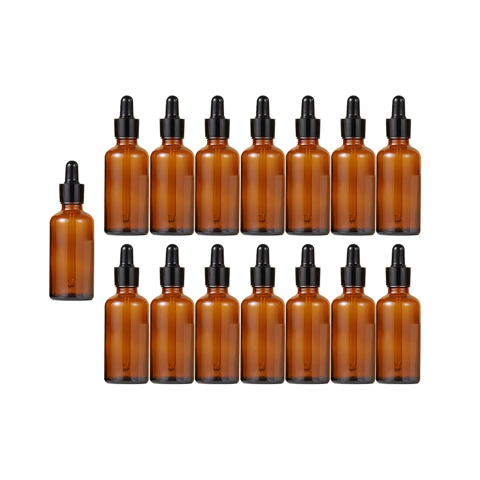 

15 Pieces Glass Dropper Bottles Storage 30ml Travel Bottles Tincture Bottles