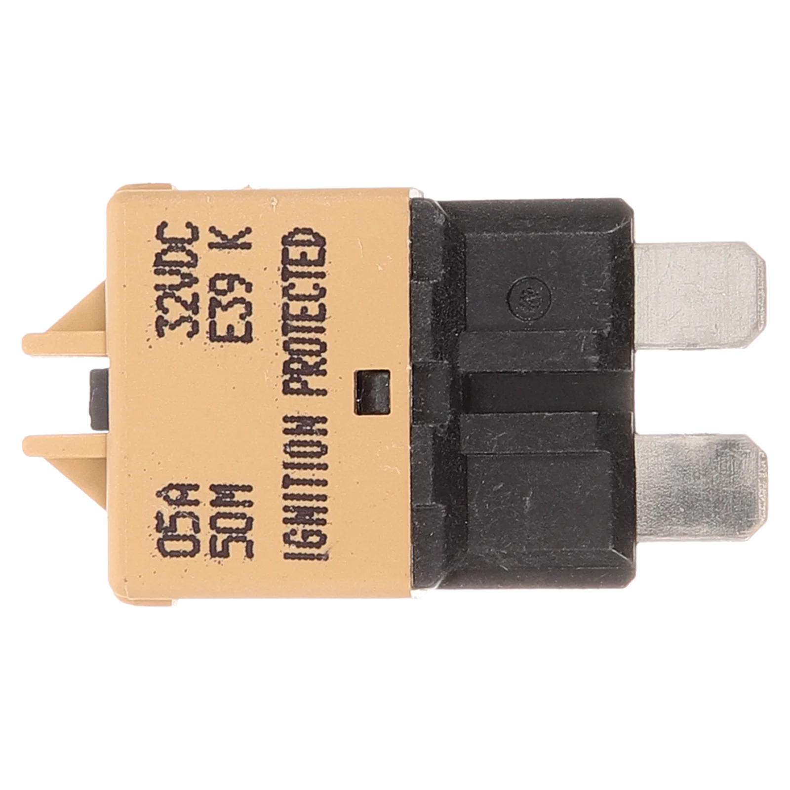 

5A 32V DC Circuit Breaker Trip Fuses Standard Fuse with Manual Reset for Car Truck Light Brown