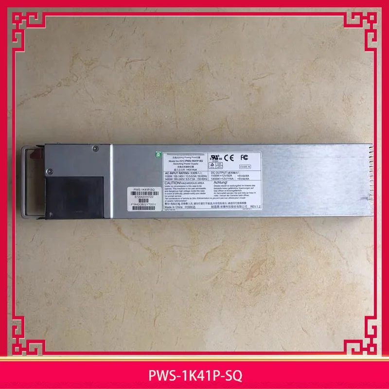 Для Supermicro PWS-1K41P-SQ блок питания 1400 Вт 1U серебристый перед отправкой идеальный тест