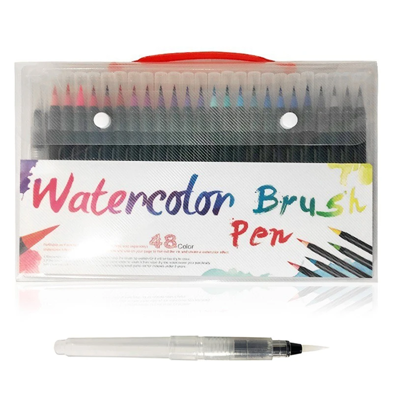 

Маркеры Hopk Real Brush Pens 48 цветов