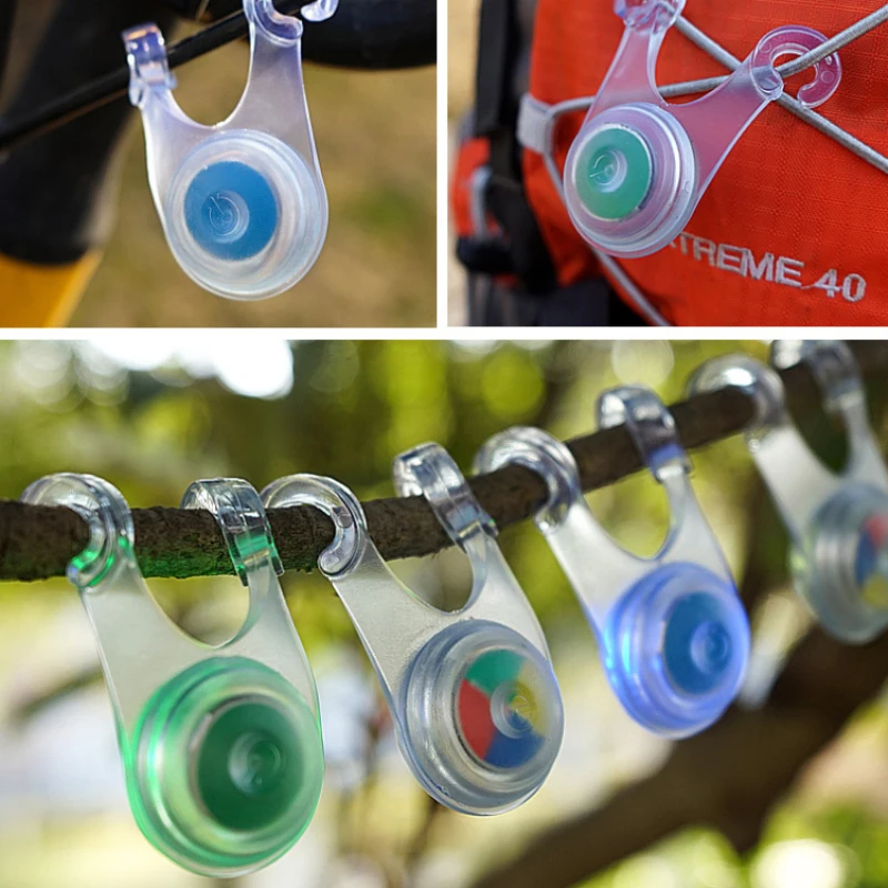 

1pcs Mini Flashlight Multipurpose Practical Led Flashing Light Easy To Hang Guard Hanging Lights Outdoor Lighting Tool New Hot