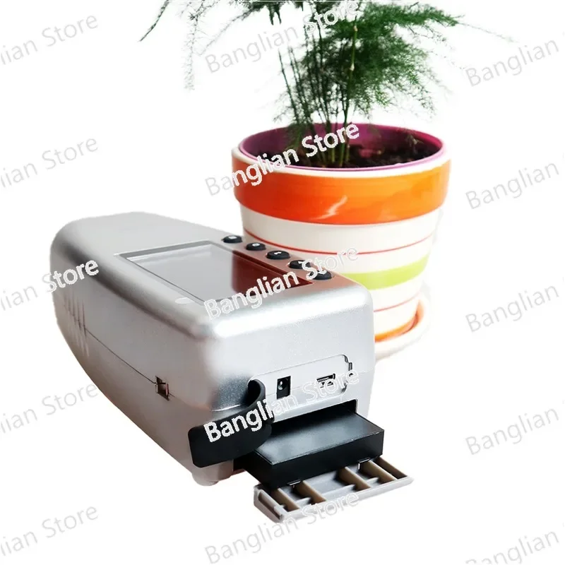 Недорогой портативный WR10 8 мм WR10QC 4 колориметр счетчик цветов пластиковая пленка