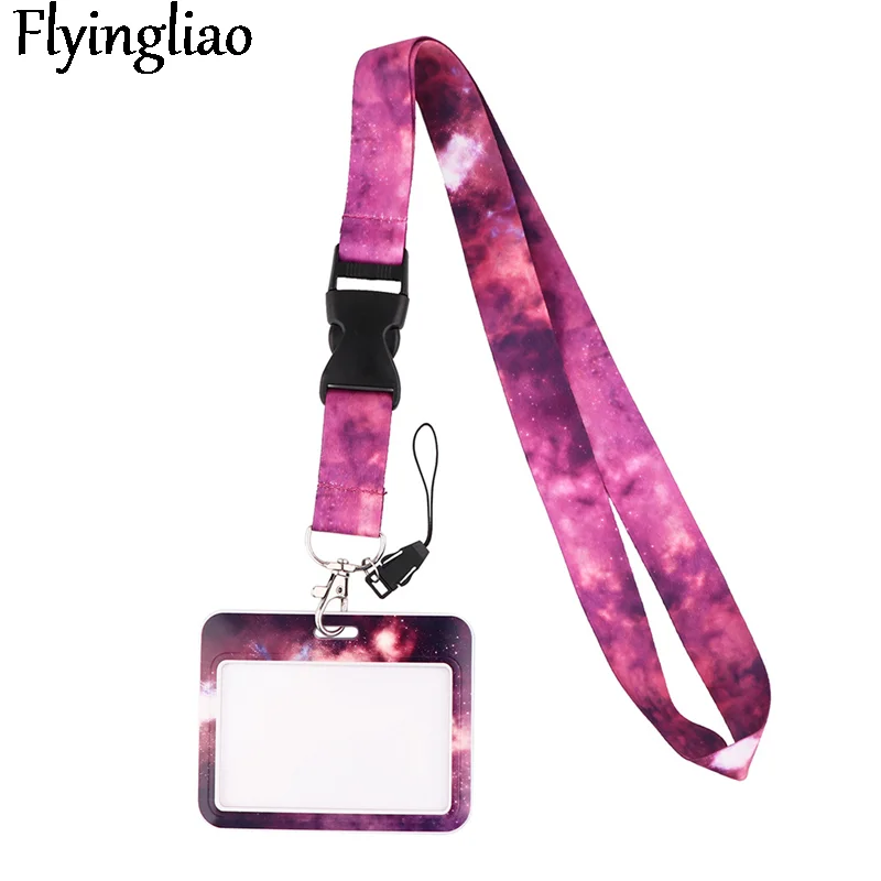 Шнурок для ключей с космическим принтом в ассортименте