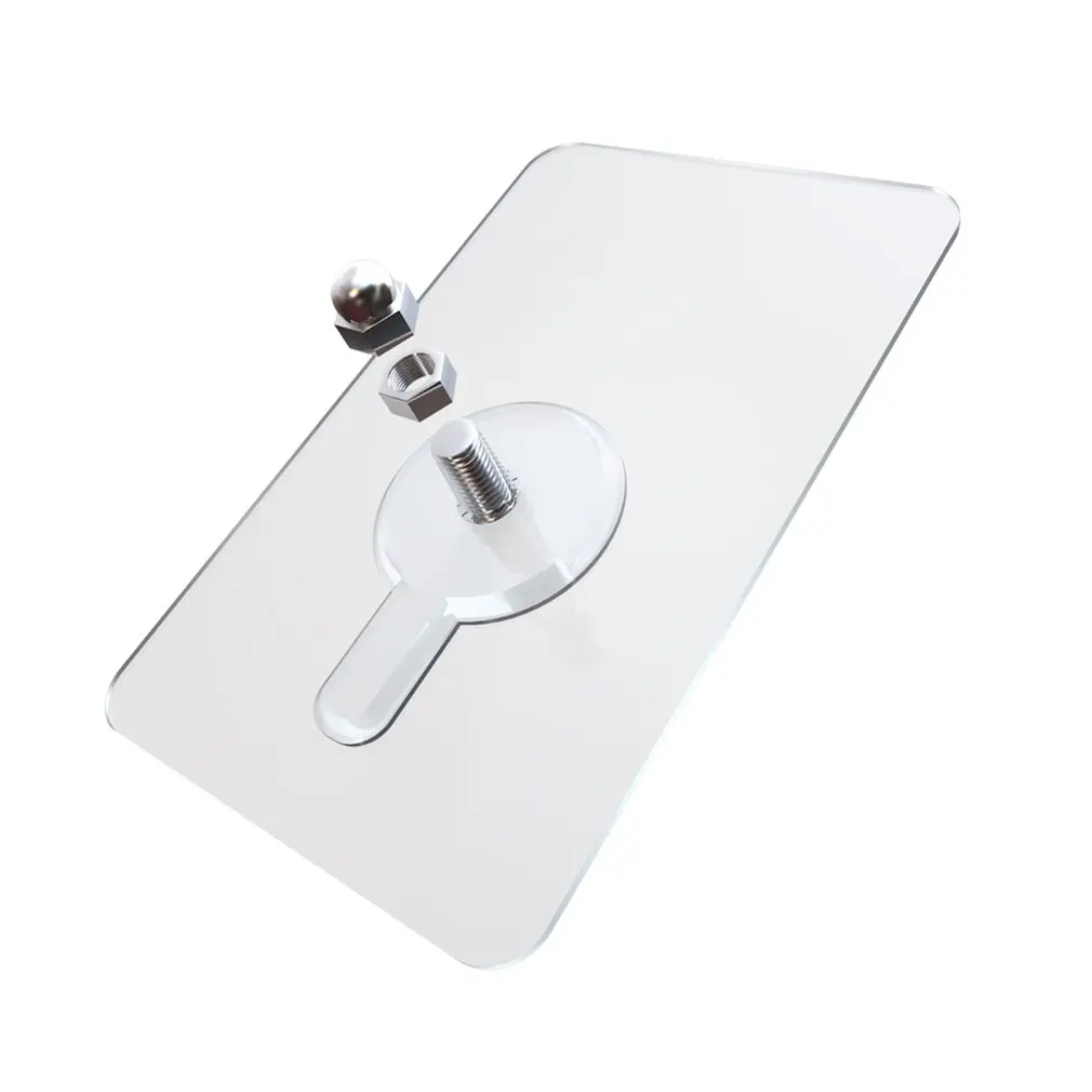 

10 шт./компл. прозрачный настенный крючок для полотенец на дверь