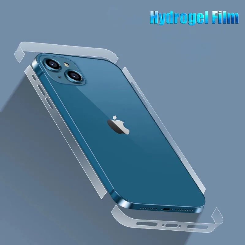 

Полностью закрывающая дневная боковая пленка для Apple iPhone 13 Pro Max, Гидрогелевая защитная пленка, аксессуары для телефона, не стекло для iPhone 12