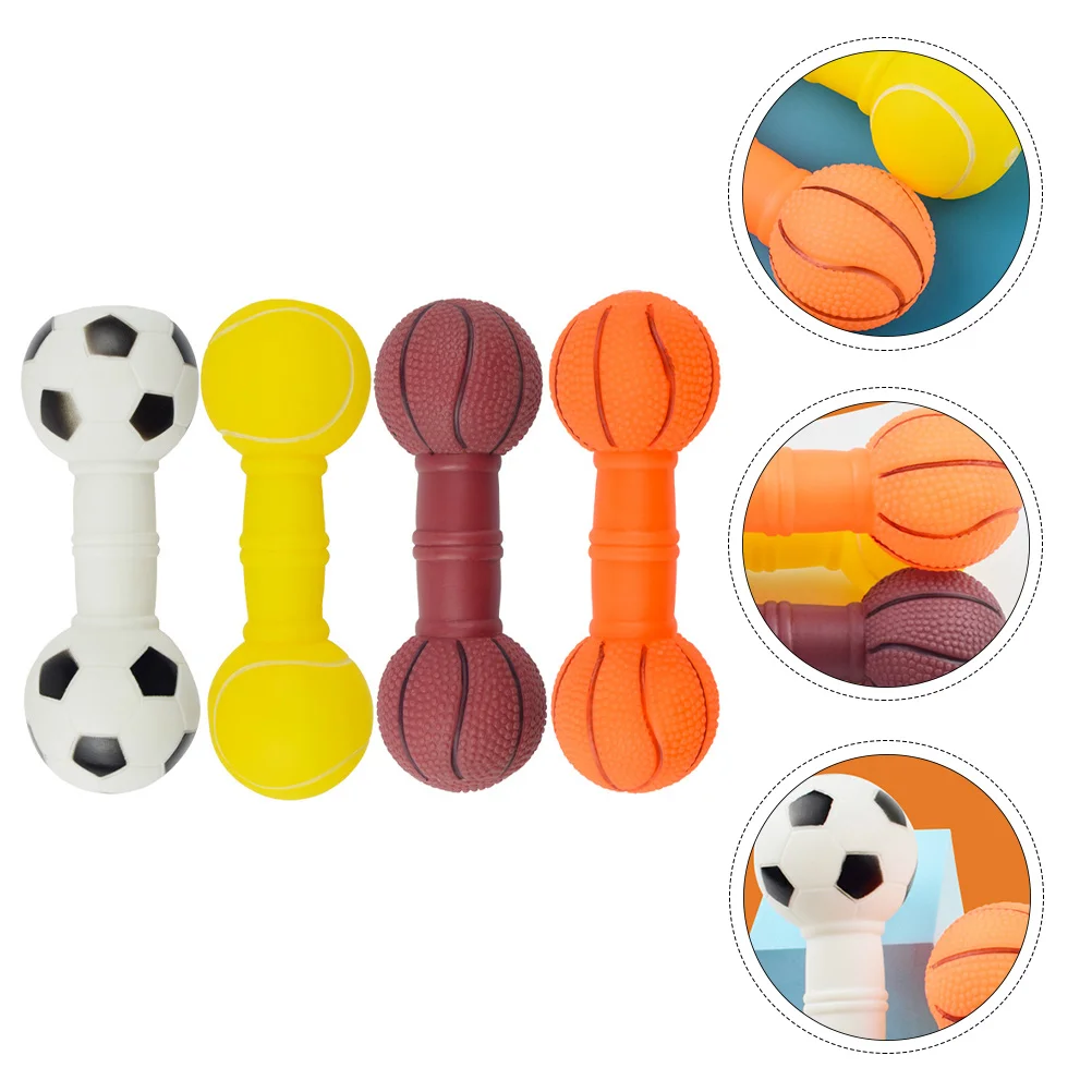 

Toys Dog Toy Puppy Pet Dogs Teething Sound Chew Molar Squeaky Squeaker Bite Play Crinkle Party Noisemaker Interactive Molars