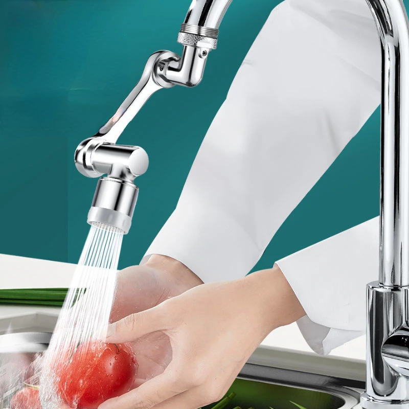 

1080 Degree Universal Faucet Extenders Aerator Splash Proof Swivel Water Saving Plastic Faucet Spray Head Wash Basin Tap Adapter