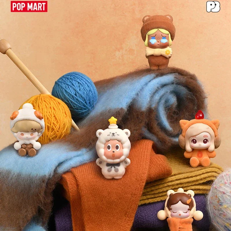 Фото POPMART POP BEAN Fluffy Cozy Series Мини-кукла Натуральная слепая коробка Mystery Box Guess Bag Игрушки Кукла Симпатичная аниме-фигурка Настольный компьютер №2
