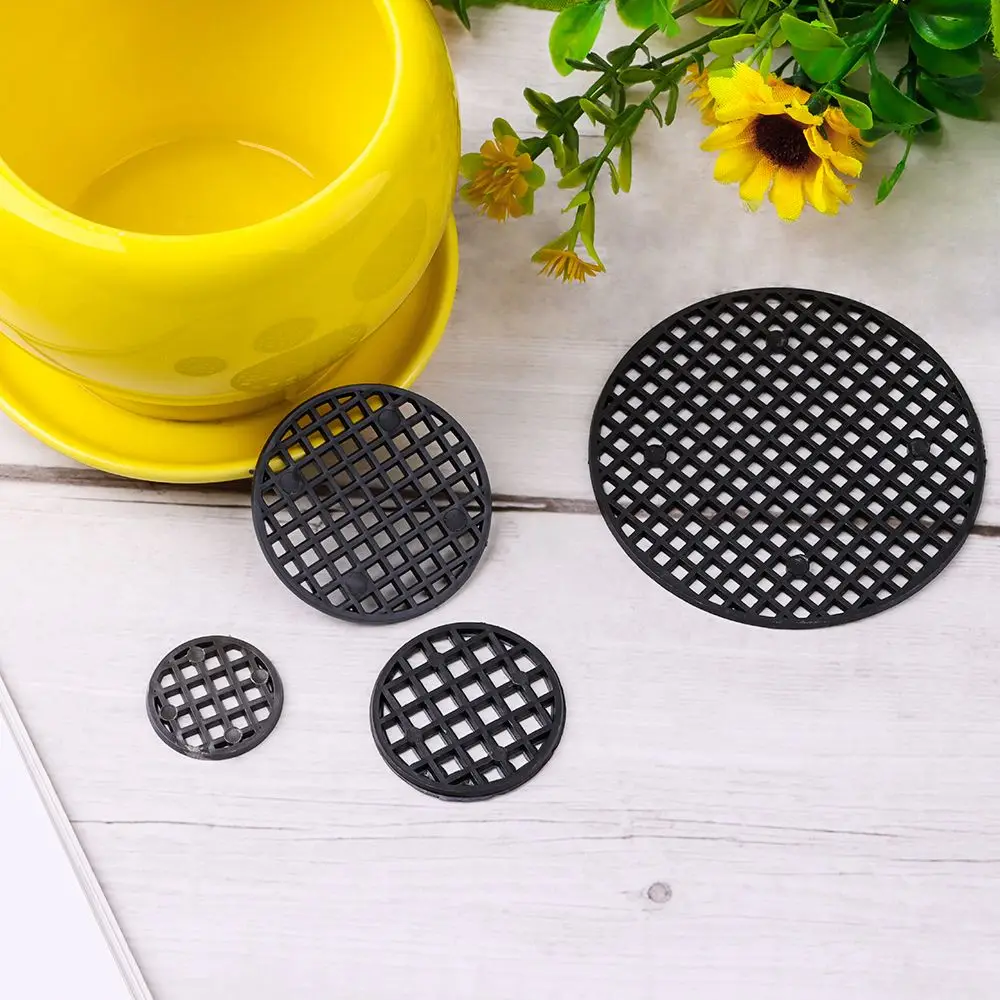 10 шт. керамические крышки для цветочных горшков с дренажем круглые почвы бонсай