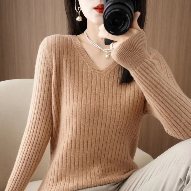 

Vintage Sweater Korean Women Knitted Sweaters Autumn Winter Pullovers Female Tops Casual Knit Sweater Soft Warm Unif Jumper