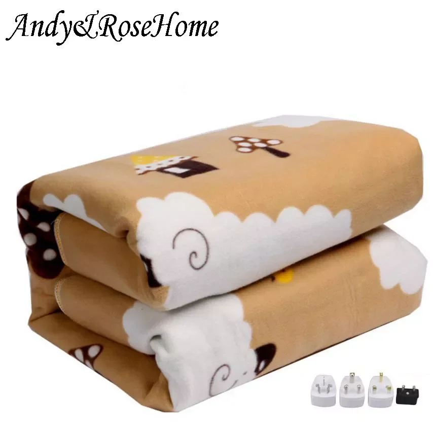 

110V-220V Security Plush Electric Blanket Bed Thermostat Electric Mattress Soft Electric Heating Blanket Warmer Heater Carpet