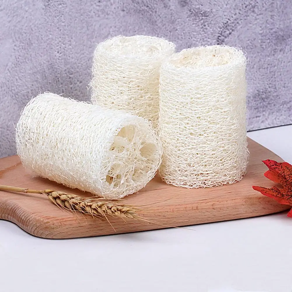 

Loofahs Loofah Spa Exfoliating Scrubber Natural Body Skin Soap Sponge Made Luffa Remove Dead Wash K5Z1