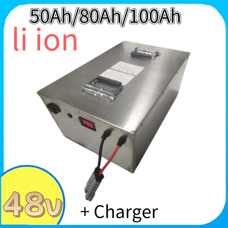 Литиевый аккумулятор Lifepo4 48 В 50 Ач 80 для электрической косилки Ryobi RM480e RM300e ZT480ex 300MV