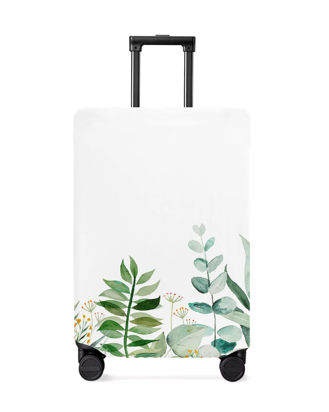 

INS Style Tropical Plants Eucalyptus Leaves Travel Luggage Cover Elastic Baggage Cover Suitcase Dust Case Travel Accessories