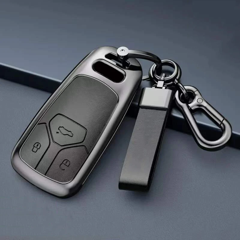

Car Key Case Cover Shell For Audi A4 B9 A5 A6 S4 S5 S7 8W Q7 4M Q5 TT Q3 A1 A2 A3 RS Smart Remote Protector Auto Accessories