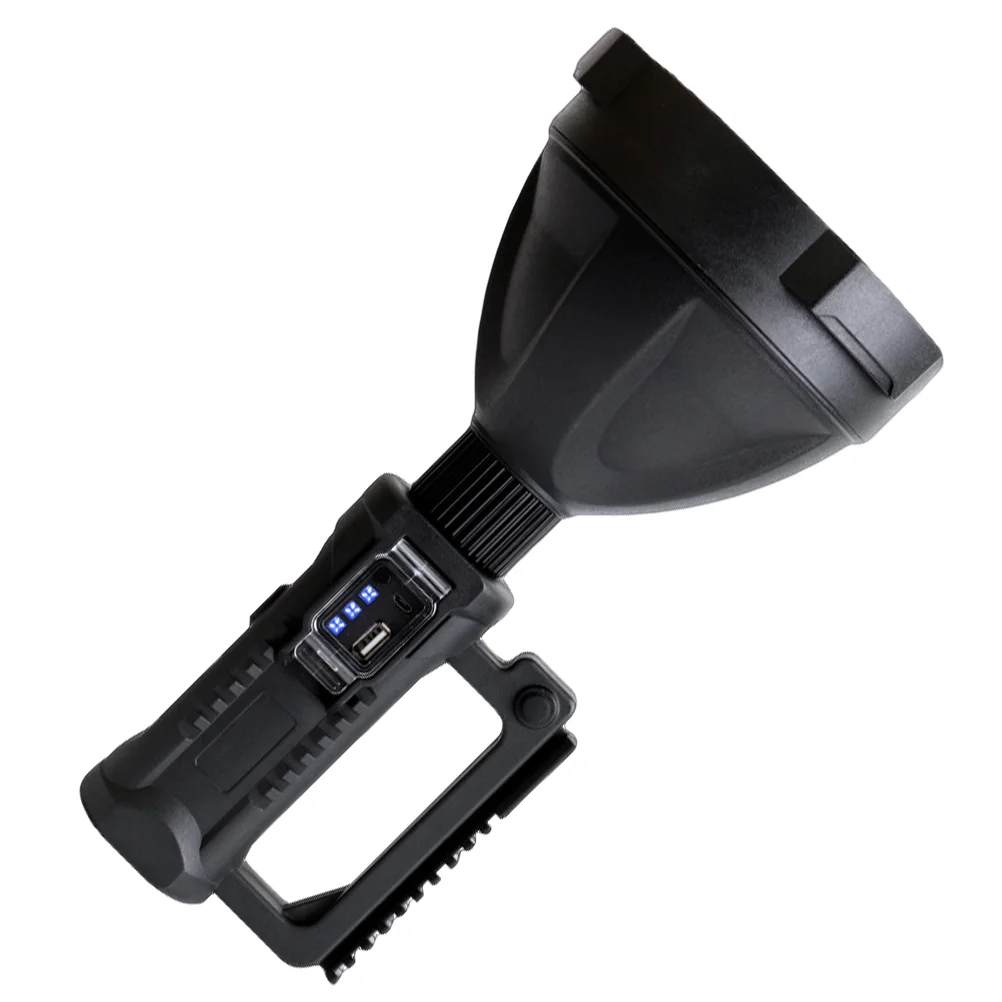 

1pc Outdoor Flashlight Portable Power Emergency Flashlight Waterproof Torch