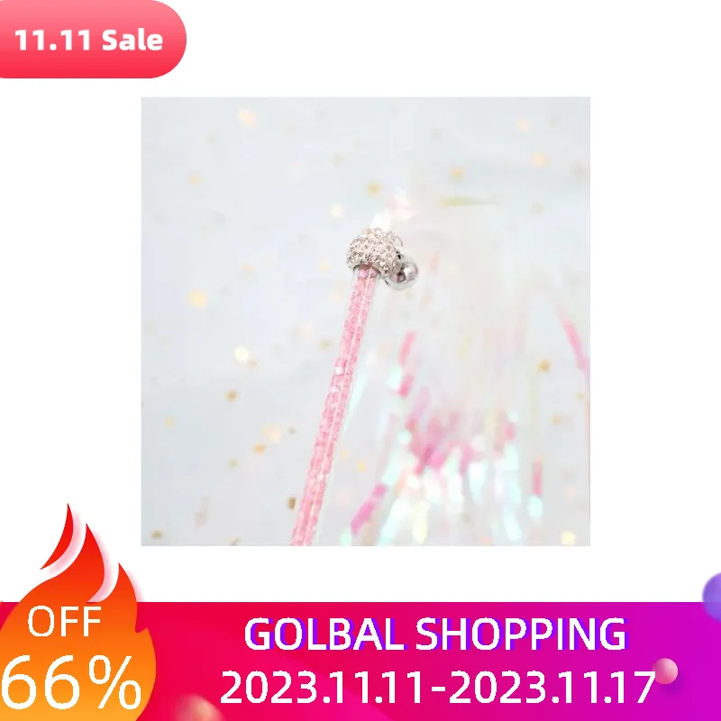 

Dangler Rod Kitten Wand Pet Toys Cute Interactive Funny Training Feather Bell Teasing Acrylic Cat Stick Tassels Teaser