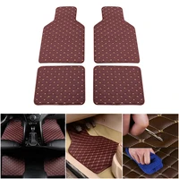5seats car floor mats for greely emgrand ec7 lc x7 gx7 ex7 auto foot pads floor liners car styling accessories protection covers