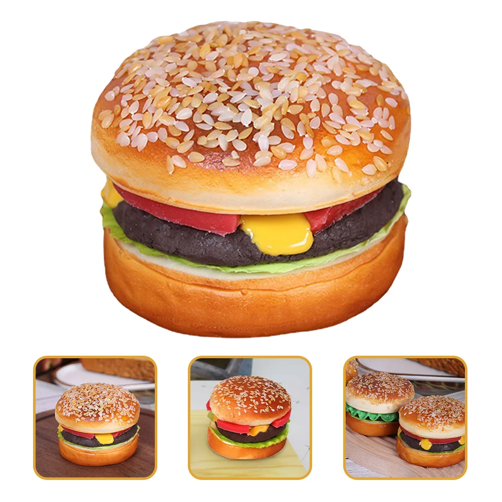 

Artificial Bread Burger Toy Cake Shop Bread Prop Simulation Food Model