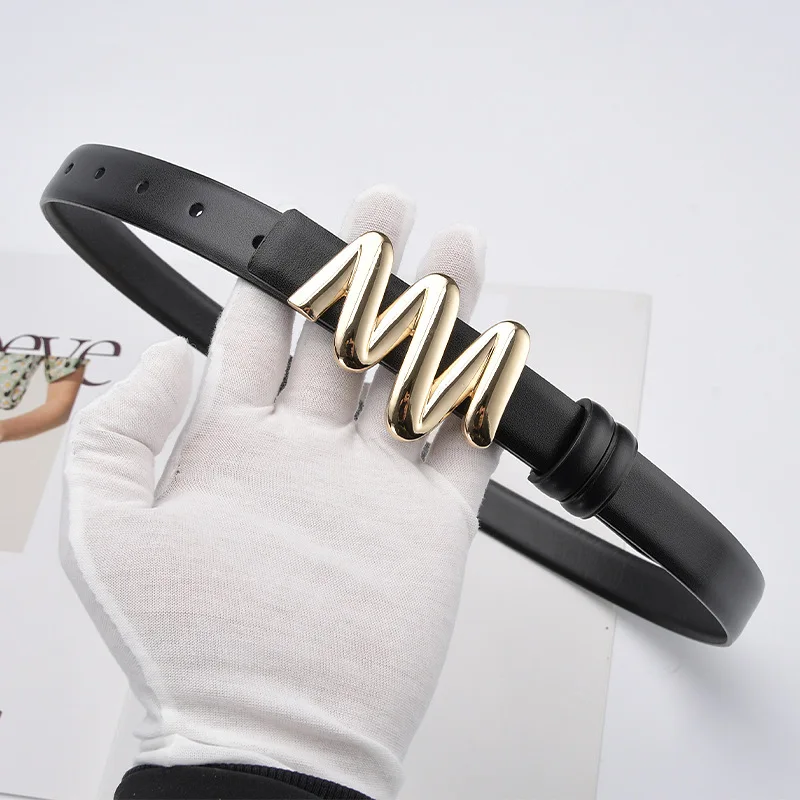 

New Double-sided Leather Belt Decoration Suit Shirt Outer Coat Women's Belt Fashion All-match Women's High Quality Belt Girdle