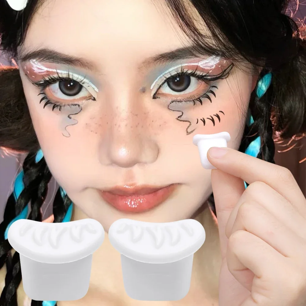 Силиконовый штамп сделай сам для нижних ресниц натуральная долговечная имитация