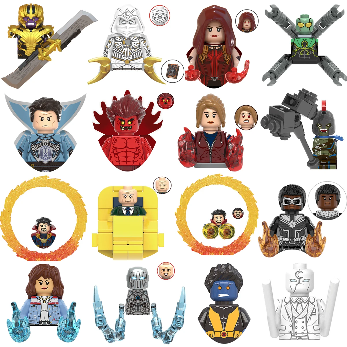 

Disney Building Blocks X1892 XH1897 XH1896 XH1895 X1887 X1888 X1889 XH137 Anime Bricks DIY Mini Figures Assembled Kid Toys Gifts