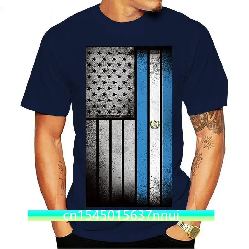 

Guatemalan American Flag - Usa Guatemala Flag T Shirt 2019 New Fashion Men'S T-Shirts Short Sleeve Brand Style Short Sleeve