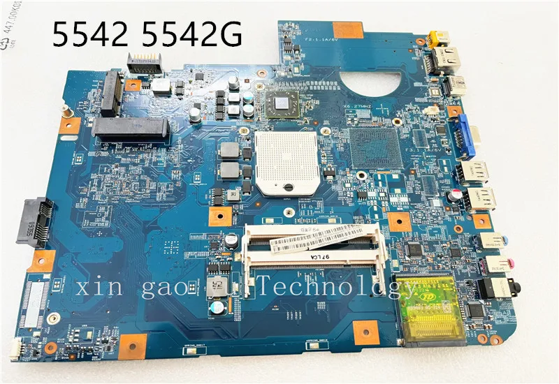 Placa base para portátil Acer Aspire 5542, 5542G, MBPHP0100, 09230-1, JV50-TR, MBPHA01001, 100%, 48.4fn01.011, prueba OK