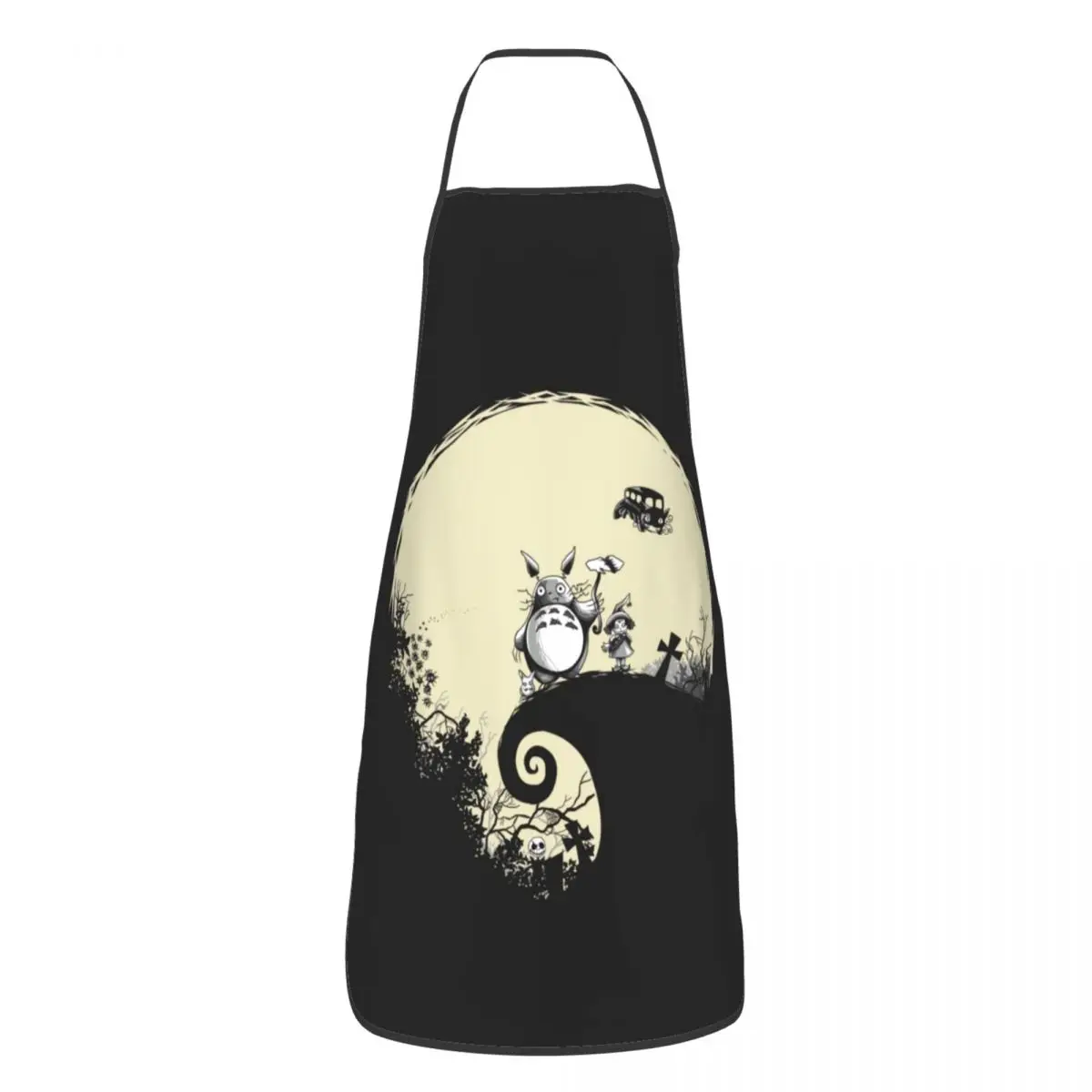 

Индивидуальный нагрудник Мой сосед Тоторо фартуки для мужчин женщин мужчин унисекс взрослый шеф-повар Кухня японская аниме передник кухня ...