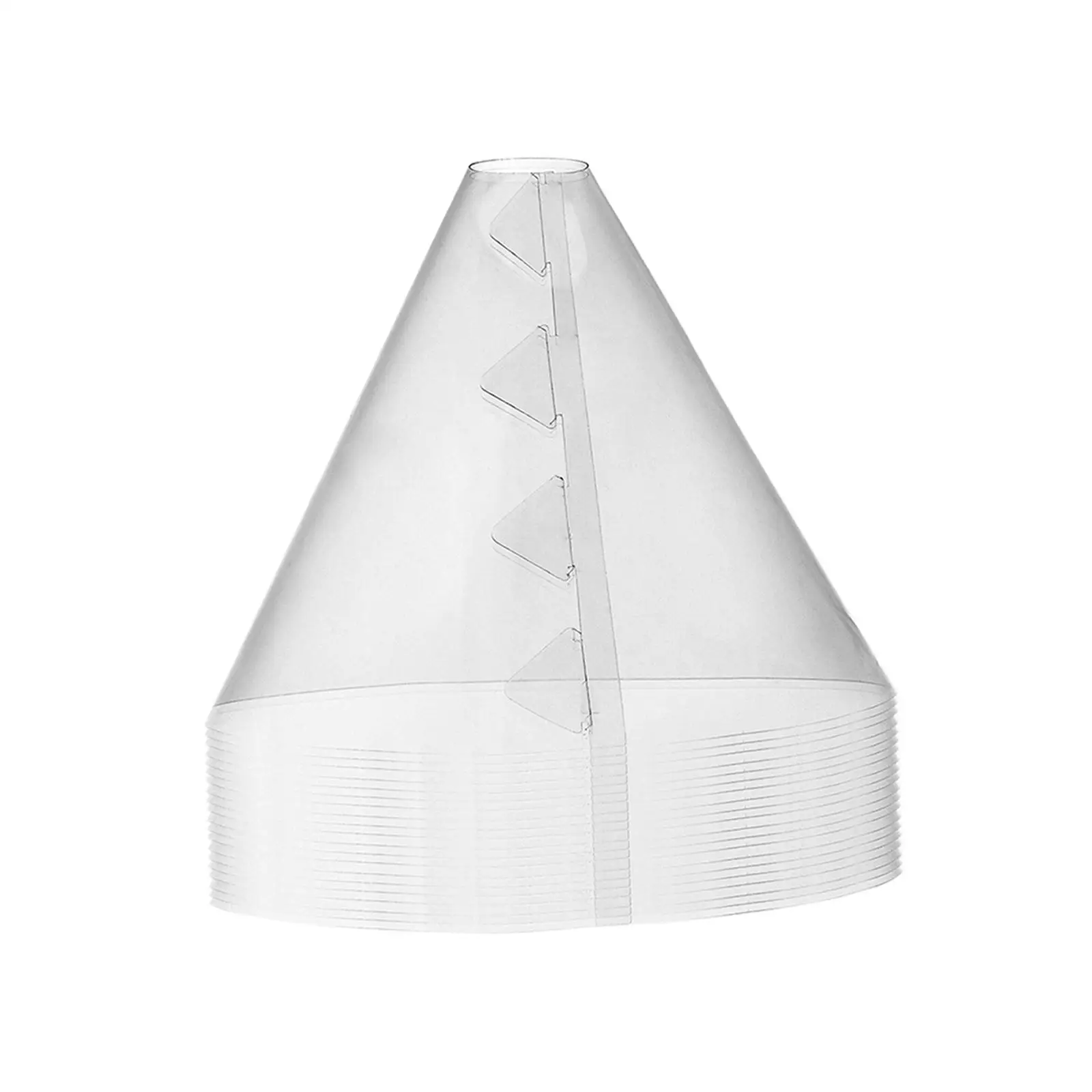 

10 Pieces Garden Cloches for Plants Outdoors Garden Accessories Weatherproof