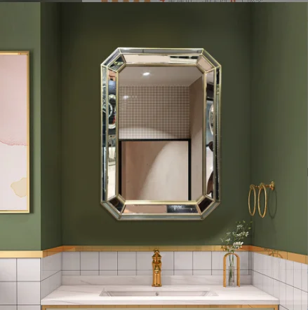 

Bucks Home 2022 Shape Luxury Decorative Frame Mirrors For Home Decoration