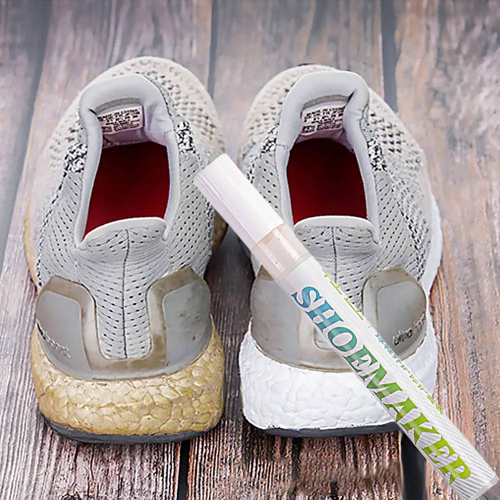 

Shoes Stains Removal Waterproof Sneakers Anti-Oxidation Pen Repair Complementary Color White Go Yellow Shoe Whitening Cleaning