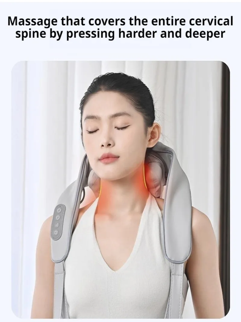 Домашний массажер для шеи многофункциональный электрический массажный шаль